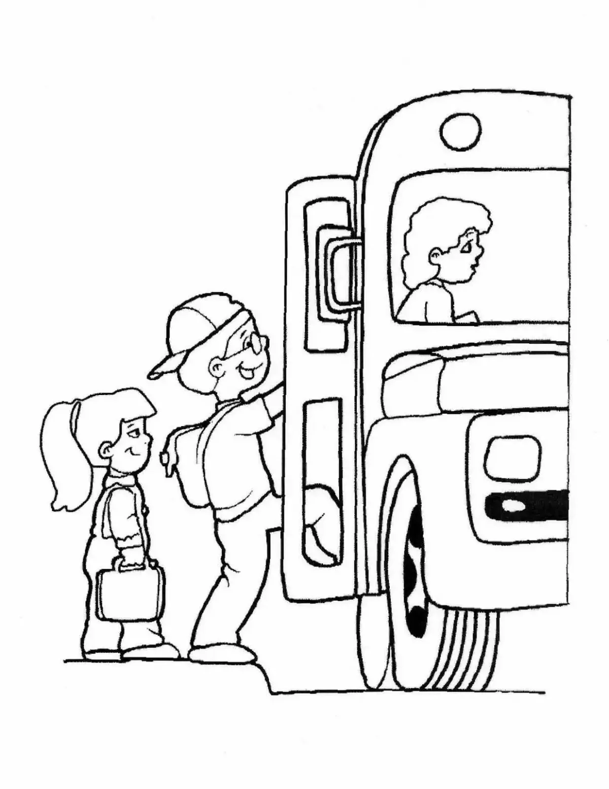 Раскраска ПДД