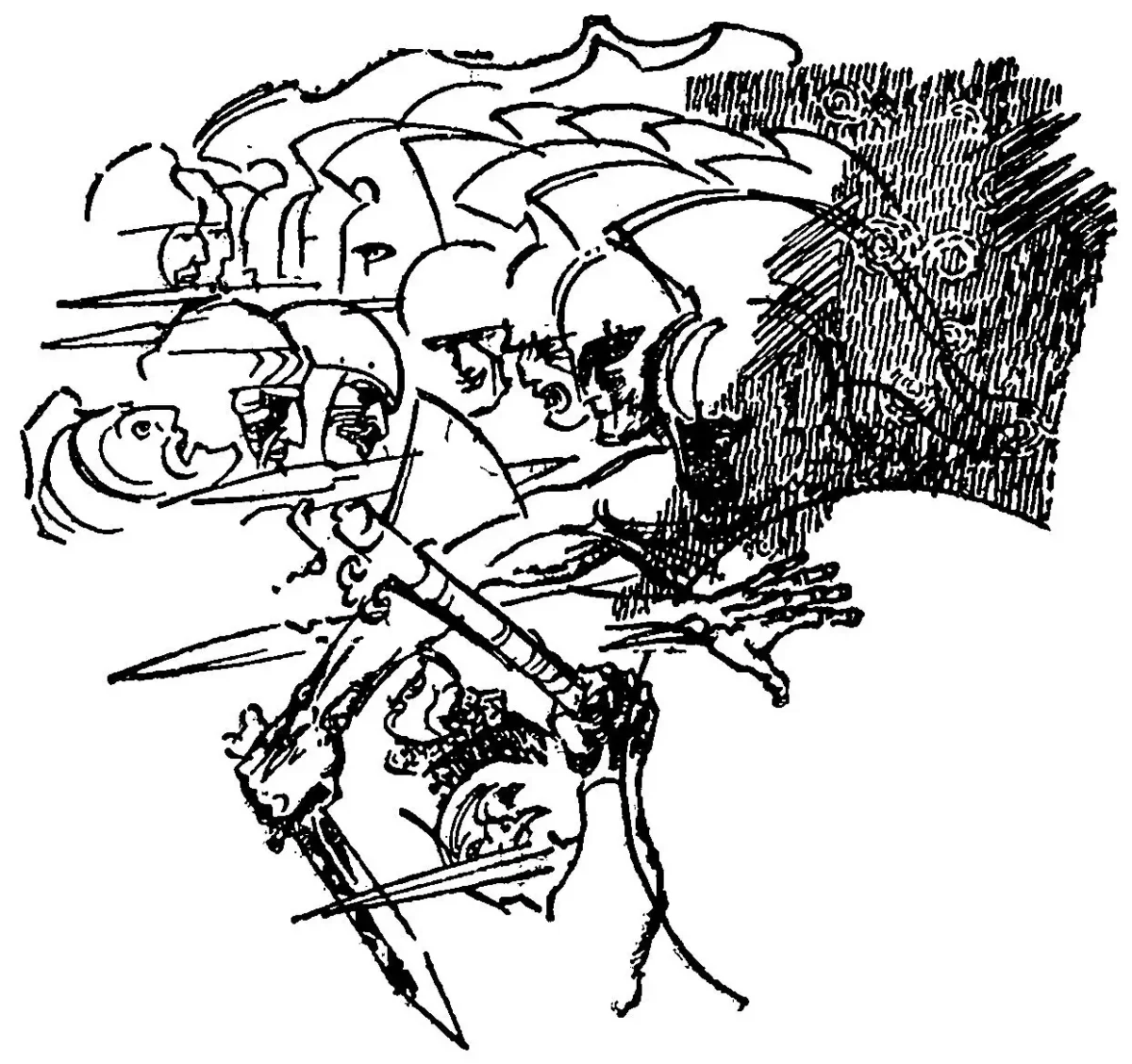 Иллюстрации к роману Таис Афинская