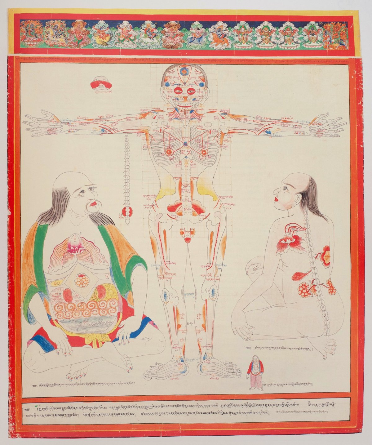 Тибетская медицина иллюстрации