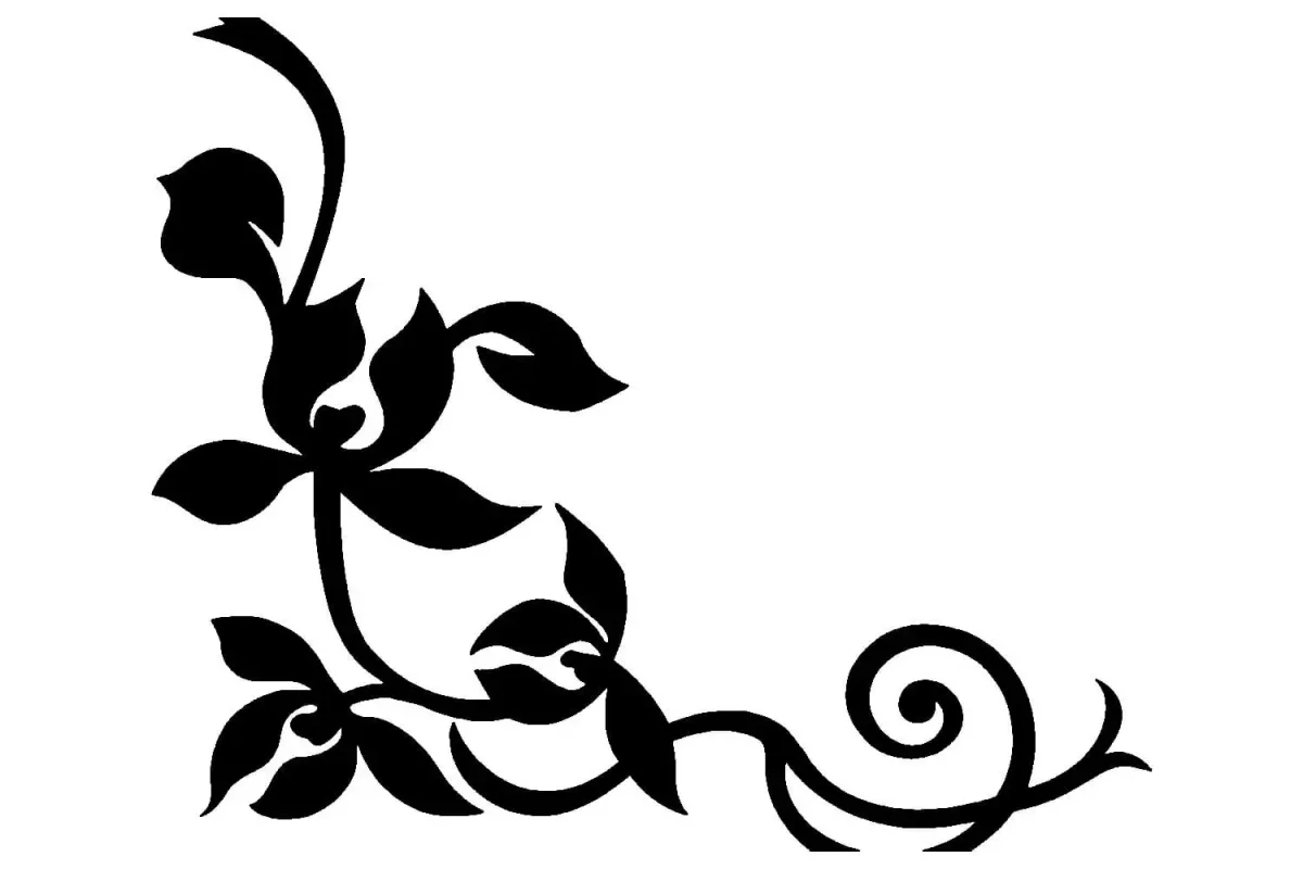 Казахский орнамент угловой