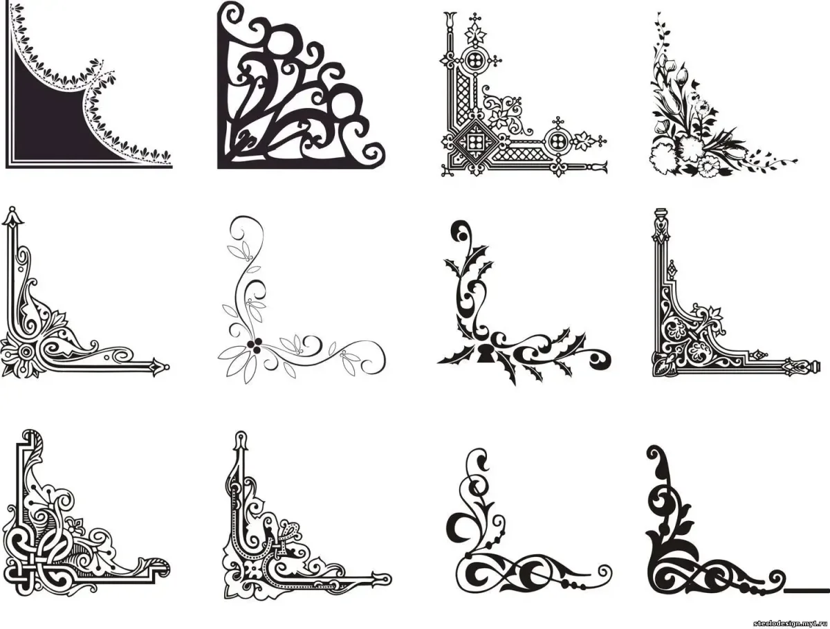 Узоры для рисования легкие