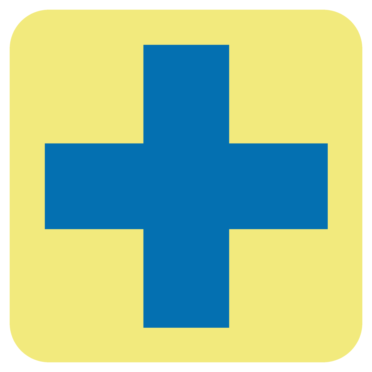 Аптечка трафарет