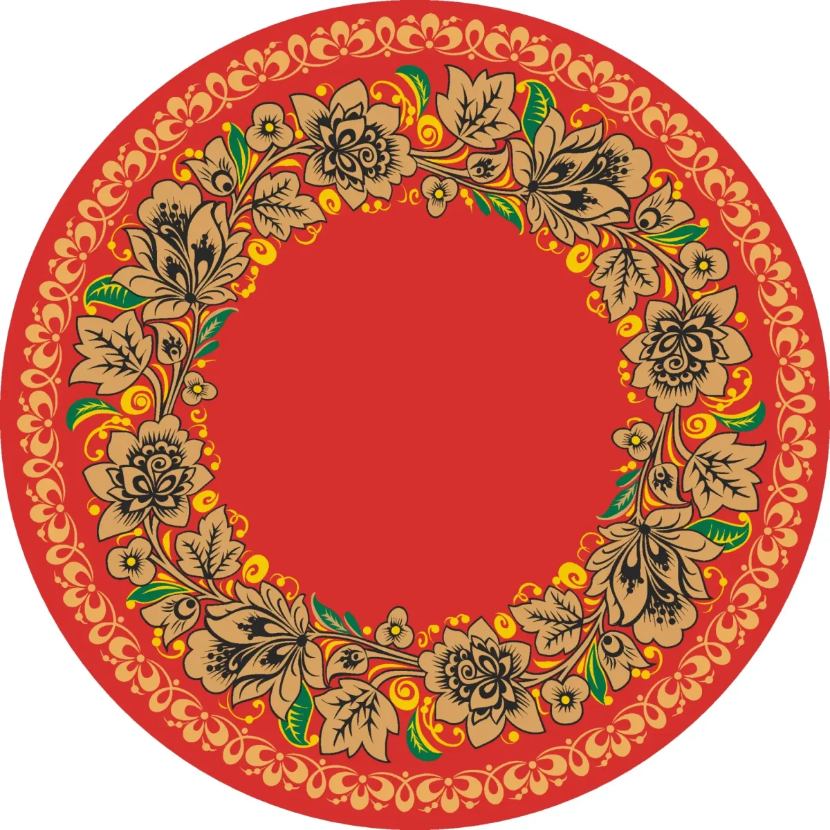 Орнамент в круге