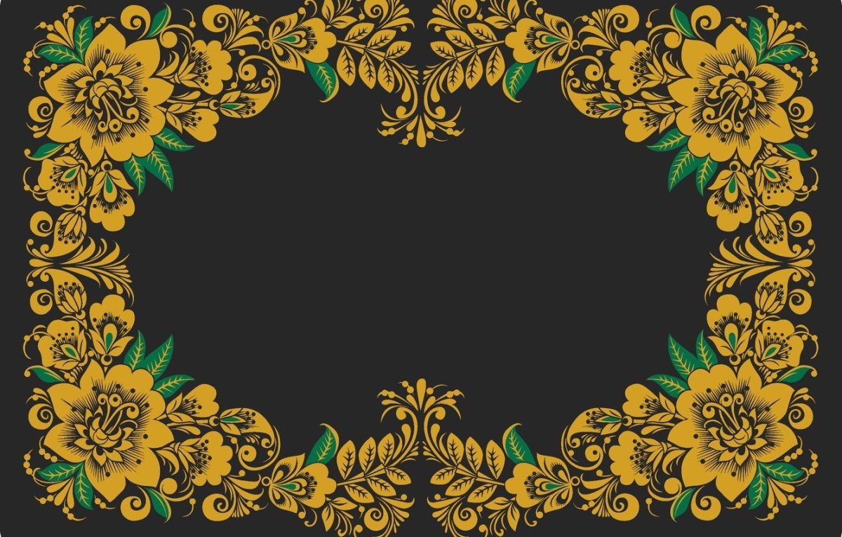 Рамка Хохлома