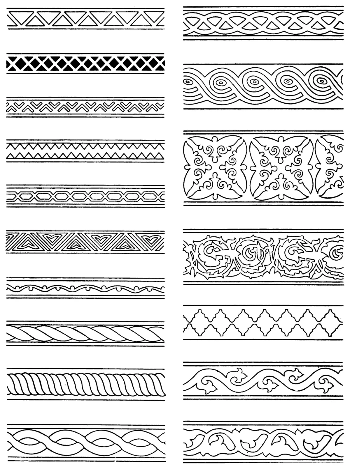 Ленточный орнамент