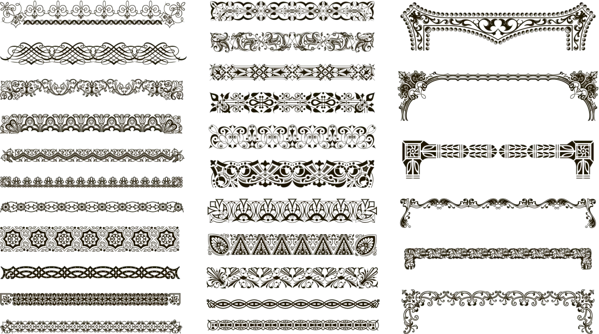 Орнамент в полосе