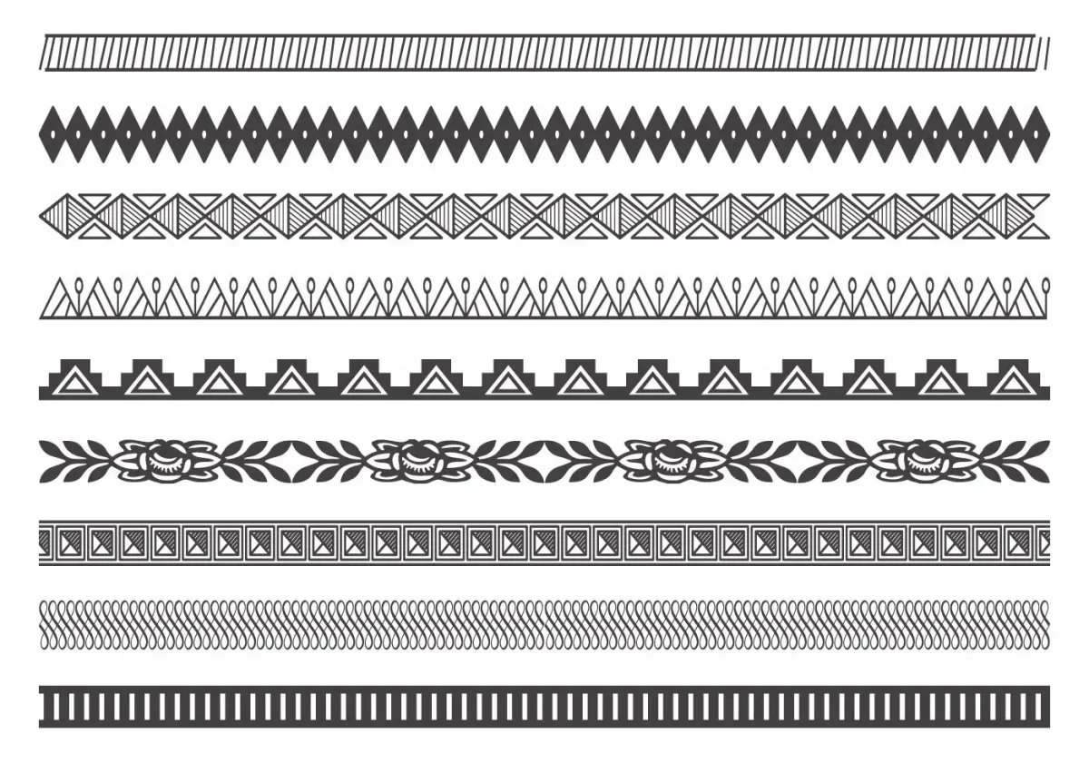 Орнамент в полосе