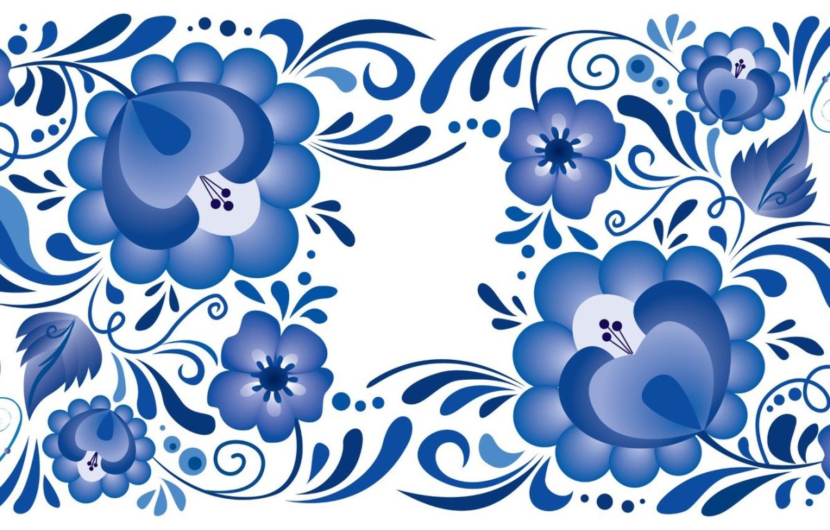 Гжель росписи Зинаиды Голубевой