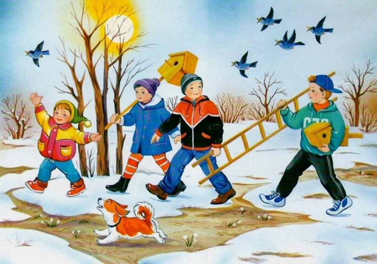 Весна для детей