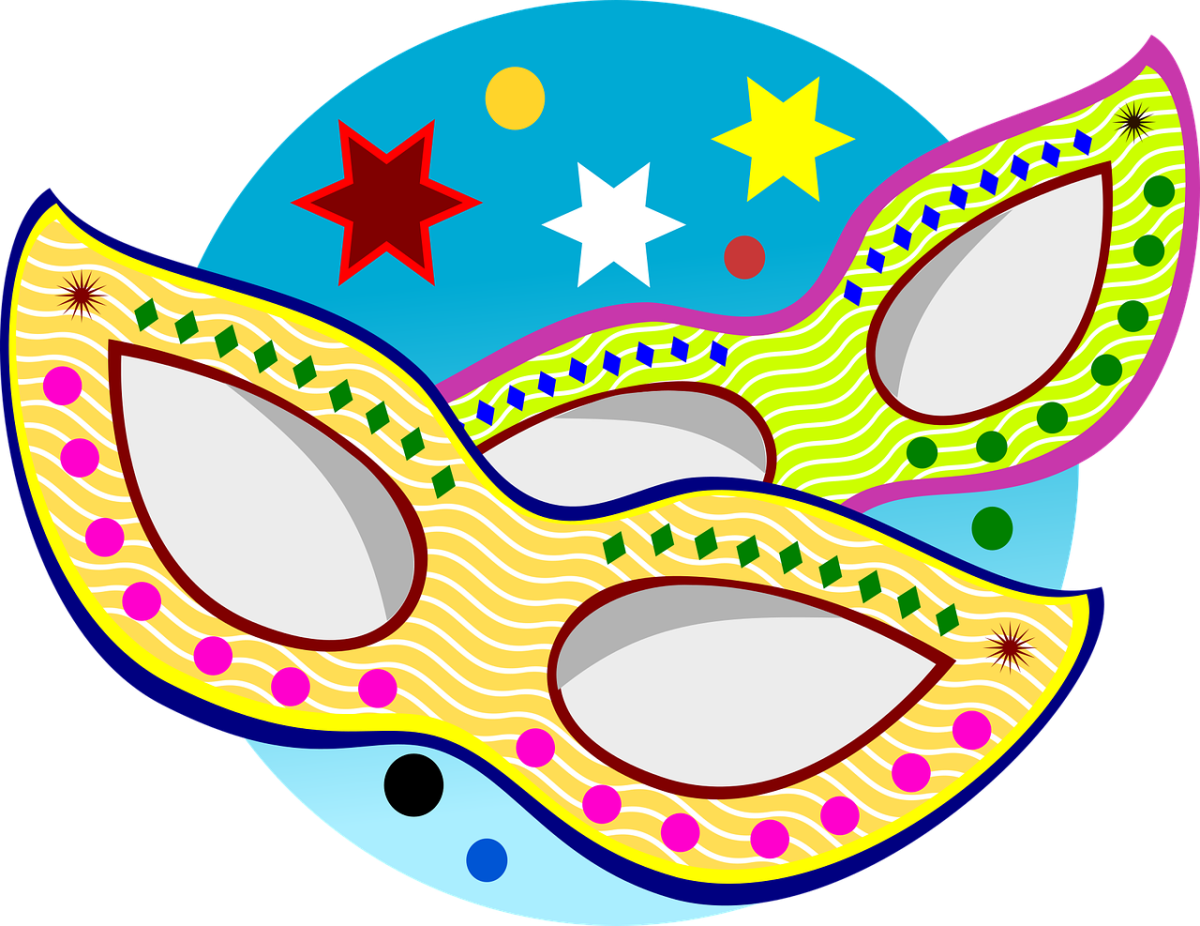 Новогодняя маска 2021