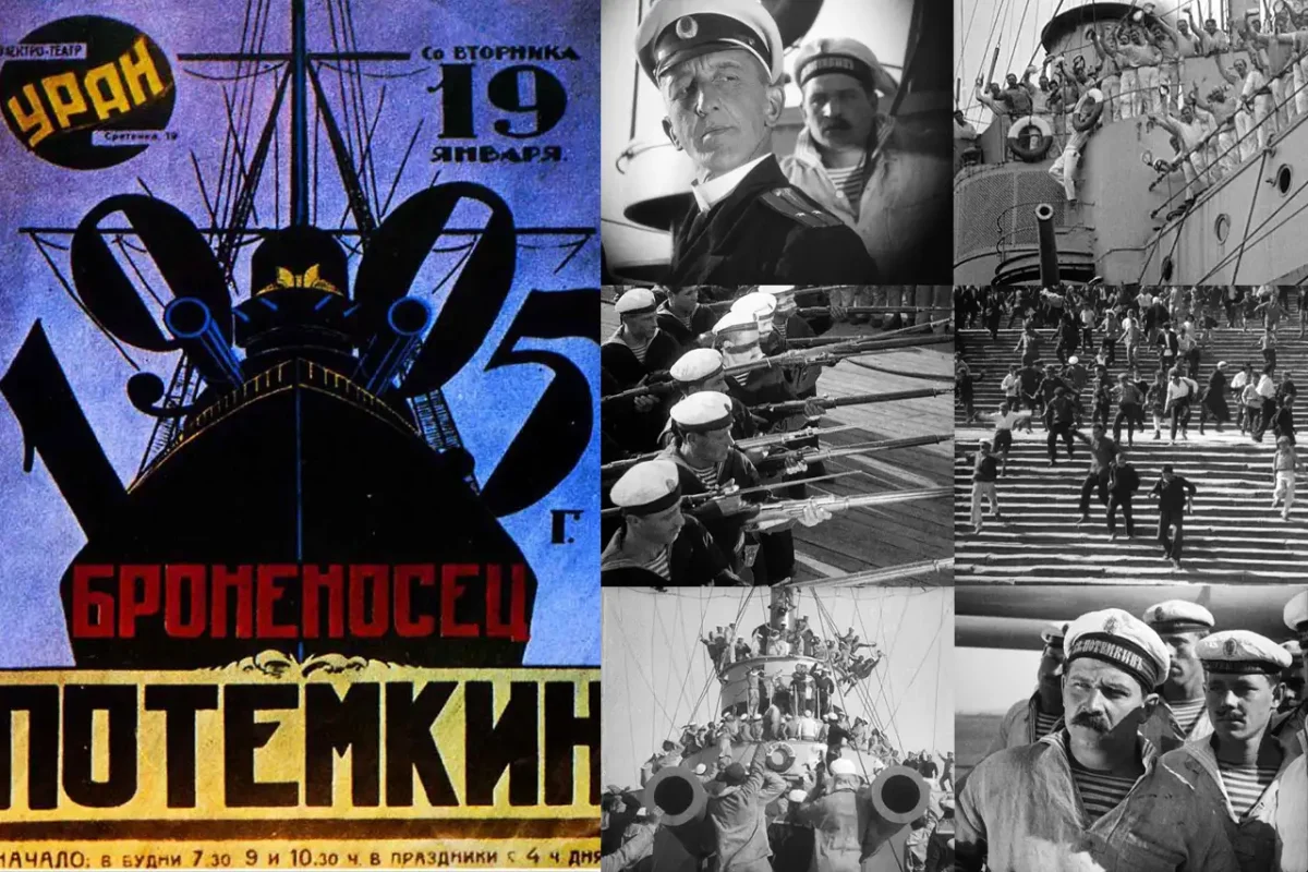 Первый цветной фильм броненосец Потемкин