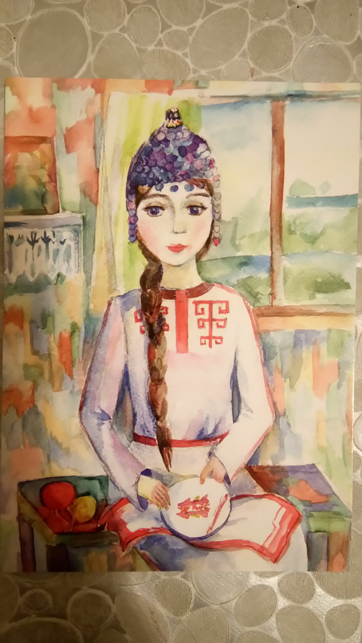 Нарспи иллюстрации Элли Юрьев