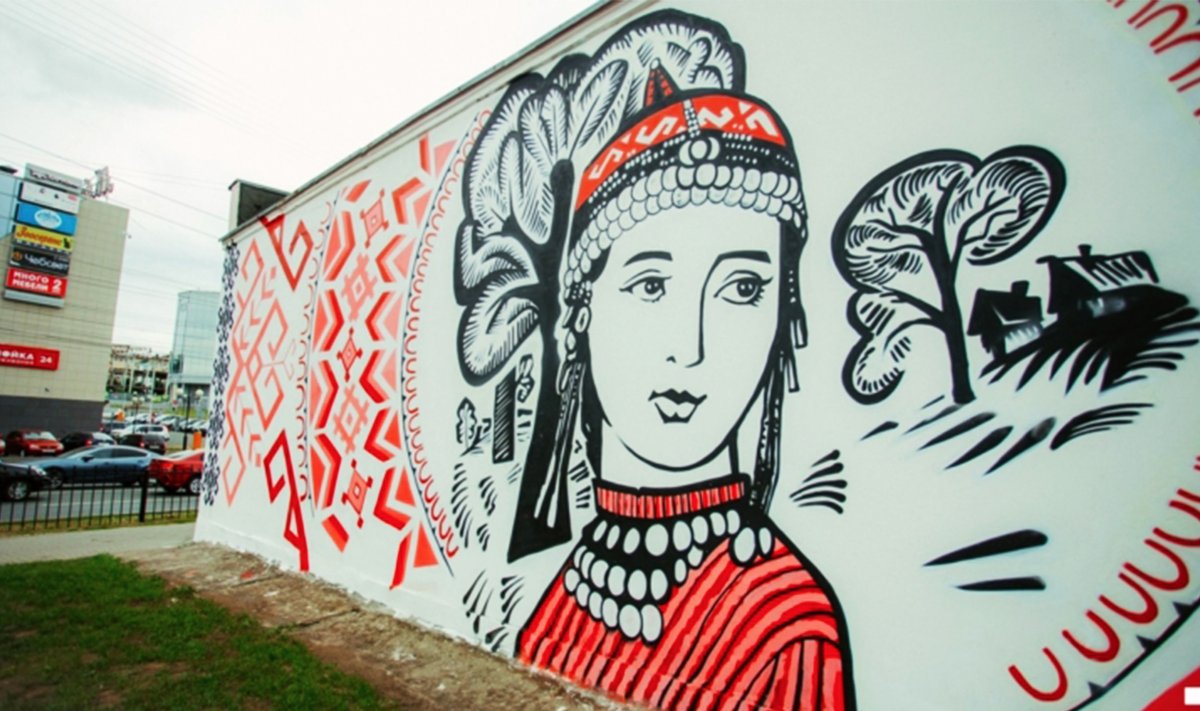 Национальный колорит Татарстана рисунки