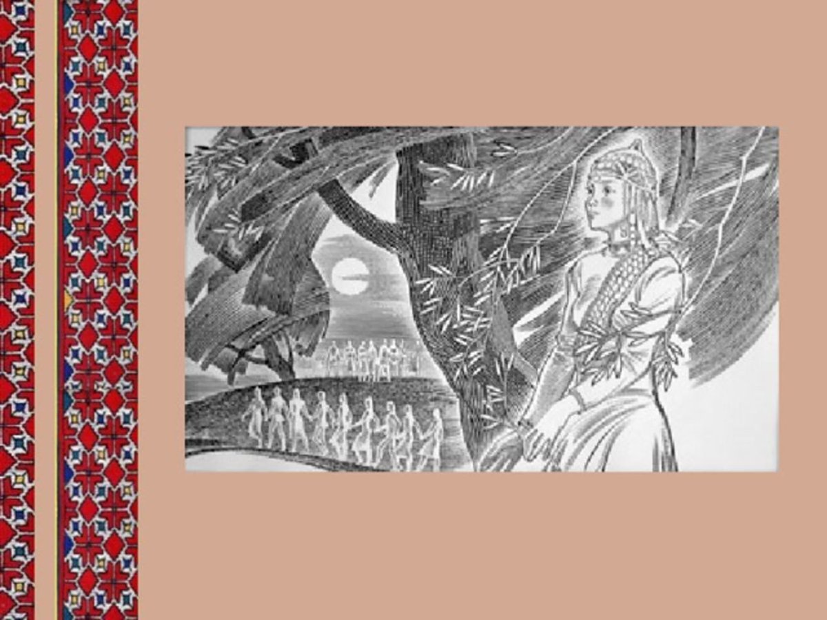 Чувашские сказки иллюстрации