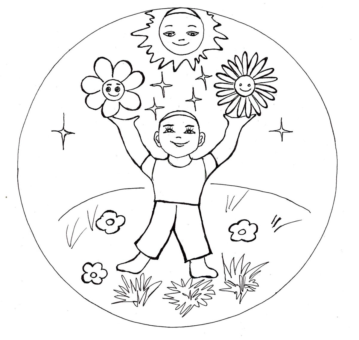 День народного единства раскраска