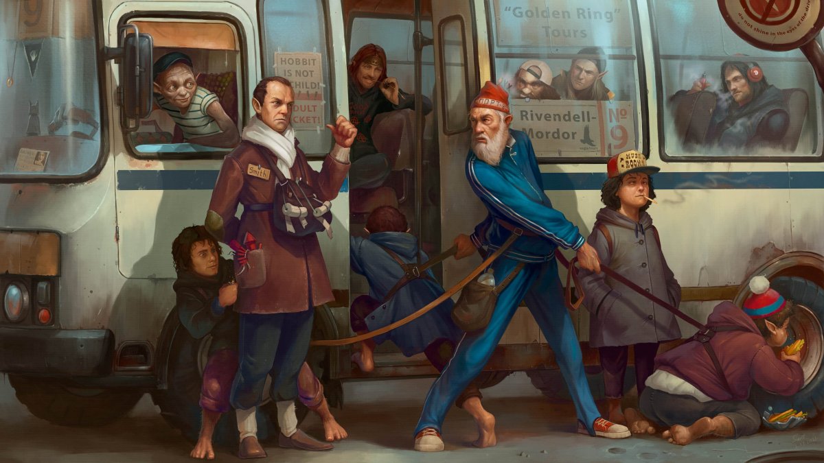 Тони Сарт художник Властелин колец