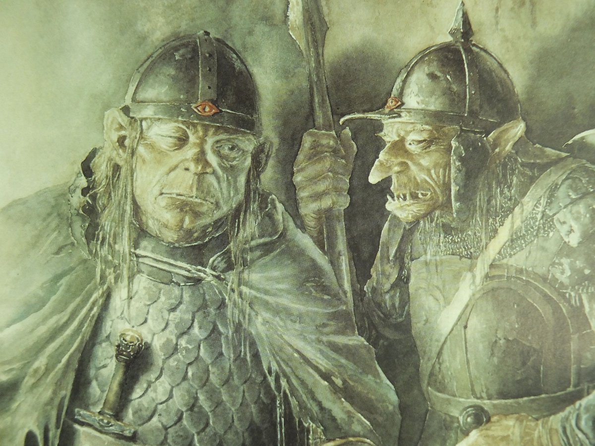 Иллюстрации Толкиена орки