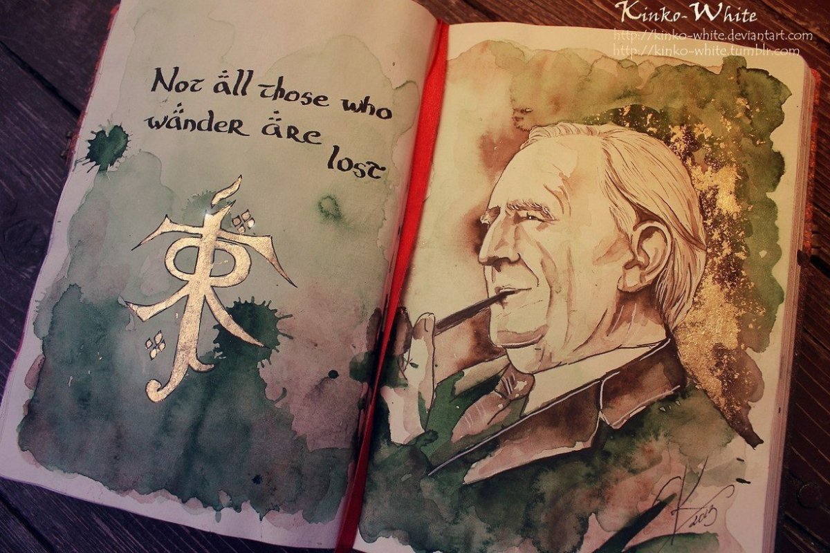 Иллюстрации писателя Джона Толкина