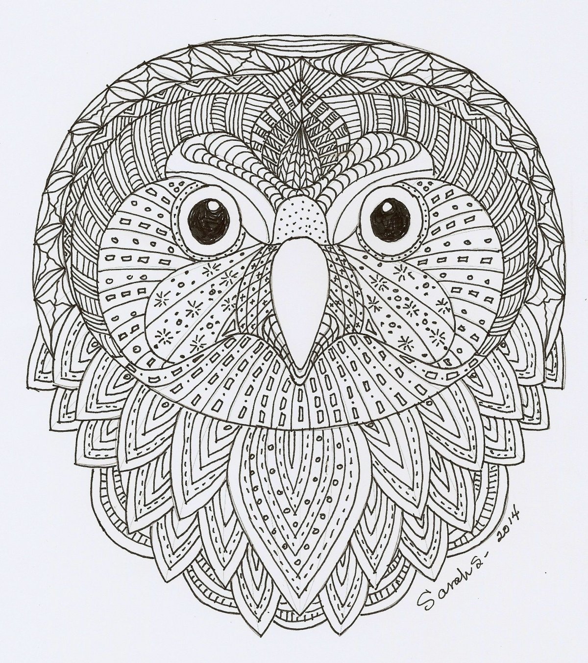 Филин Мандала