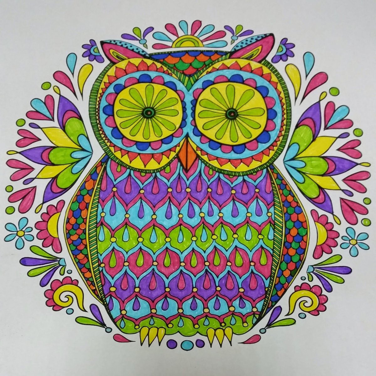 Мандала Сова