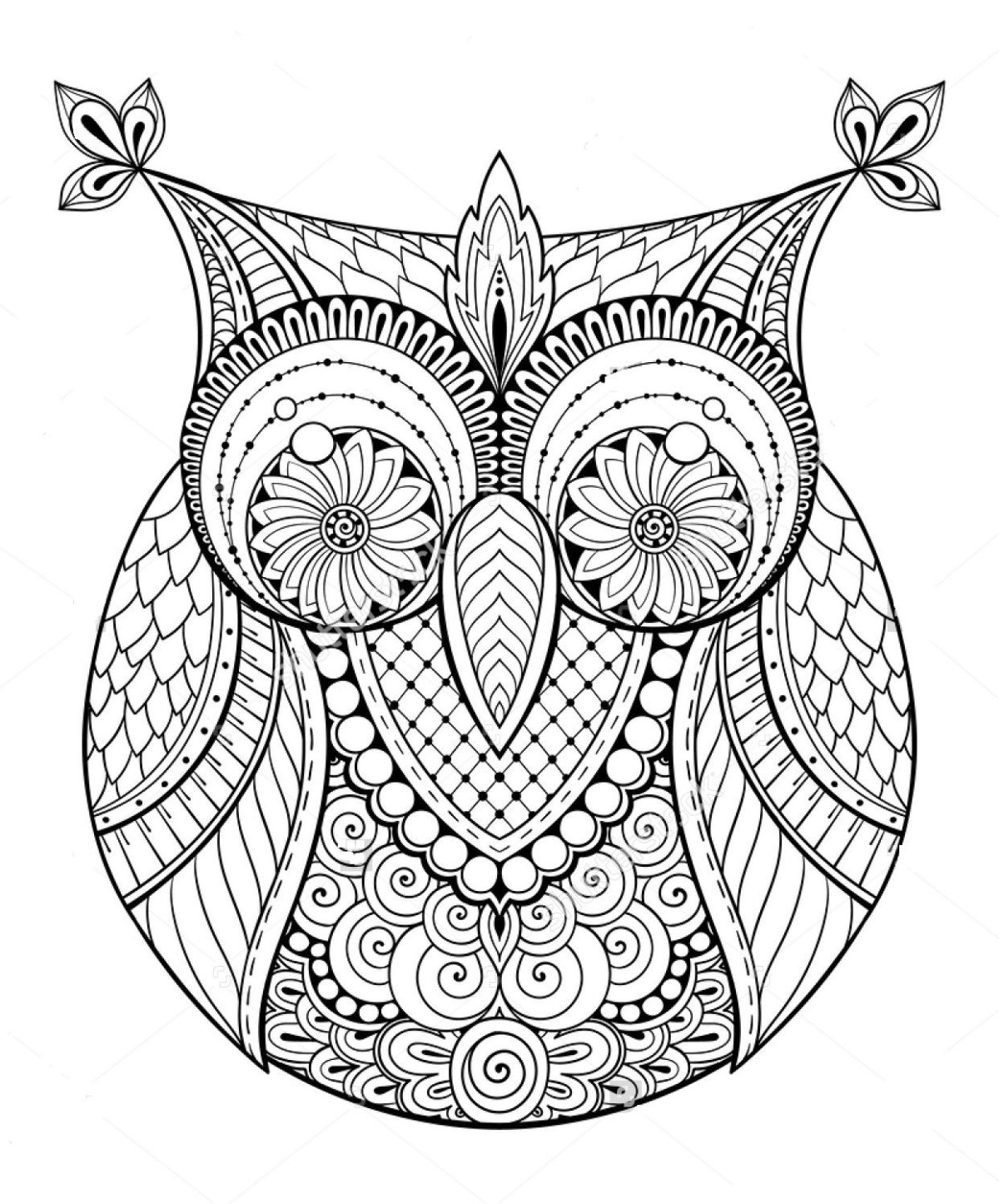 Раскраска антистресс