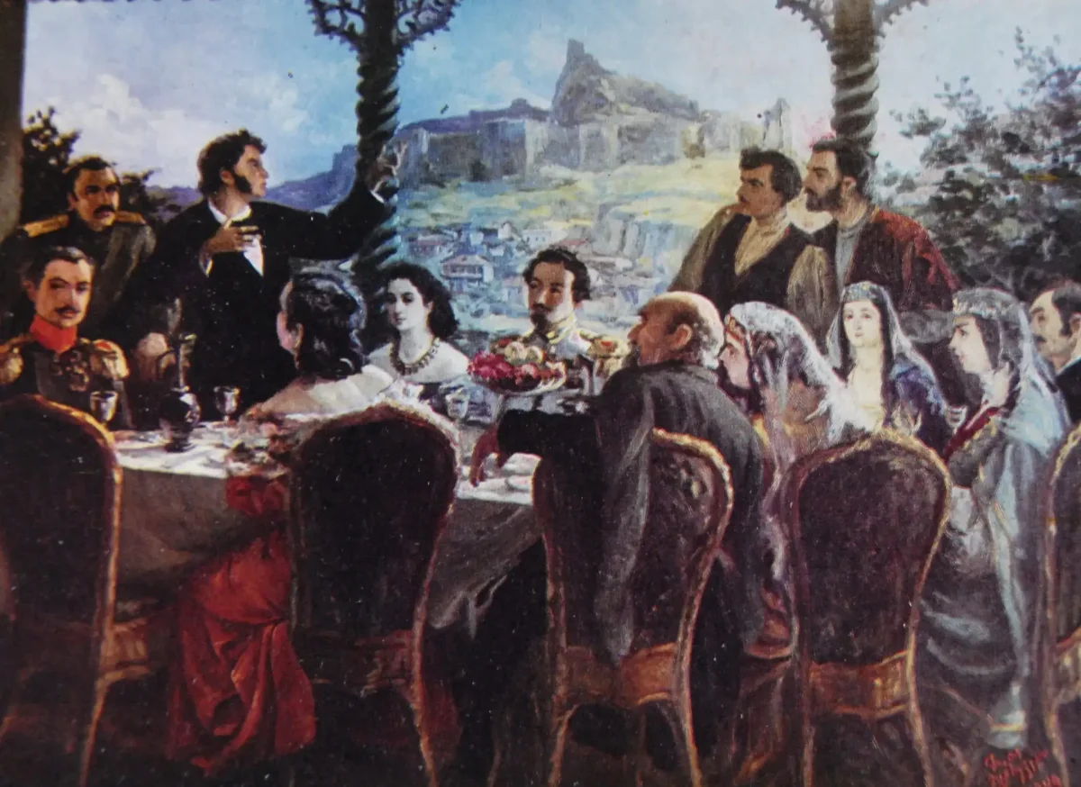 Пушкин на Кавказе 1829 Тифлис