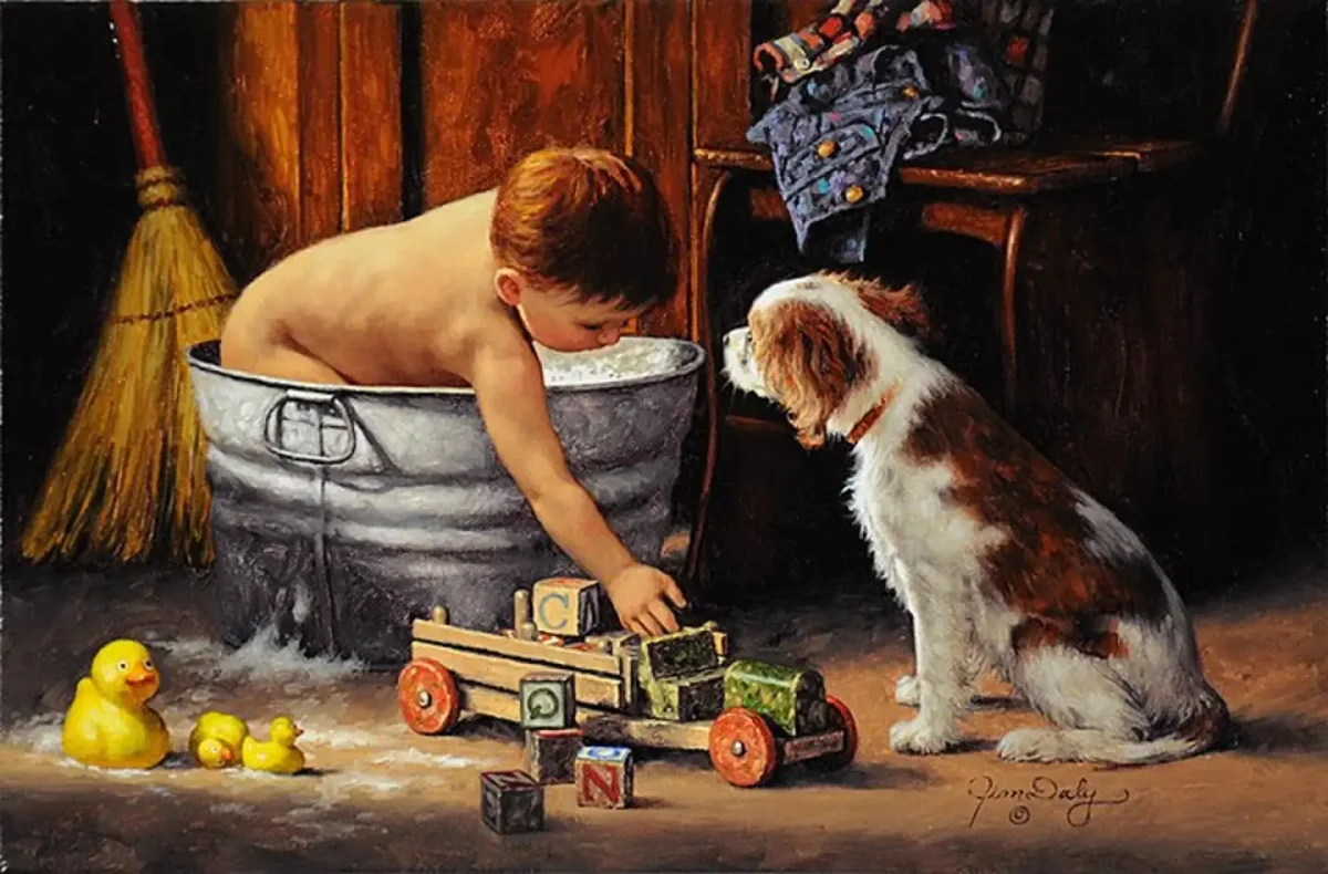 Jim Daly художник картины