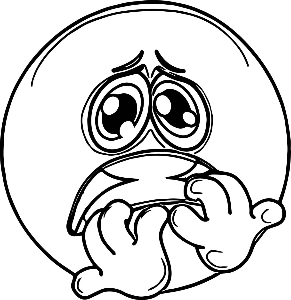 Маска крик вектор