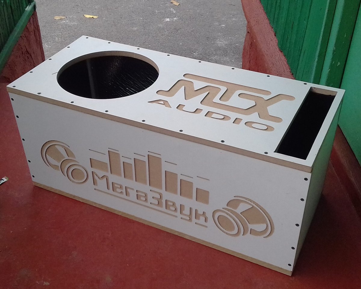 Покраска короба под саб