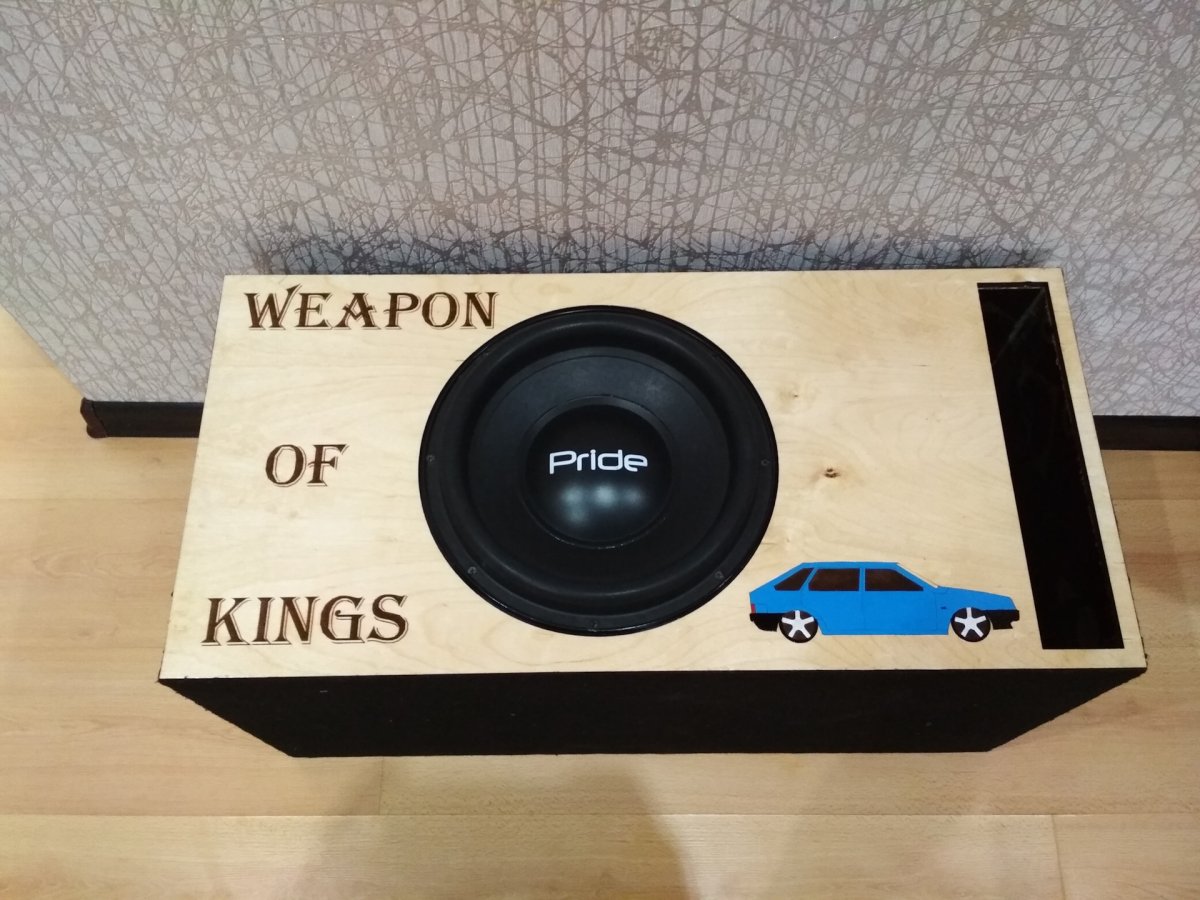 Короб под 12 сабвуфер Армада