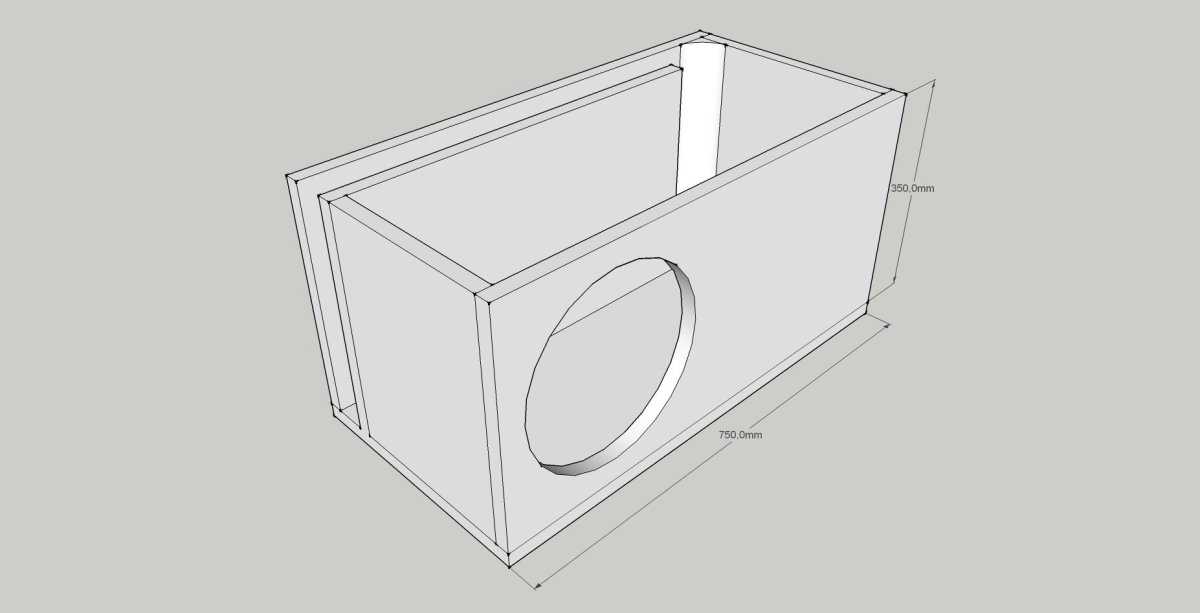 Короб для сабвуфера
