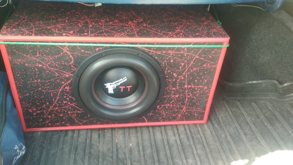 Короб под саб на 50 литров чертеж