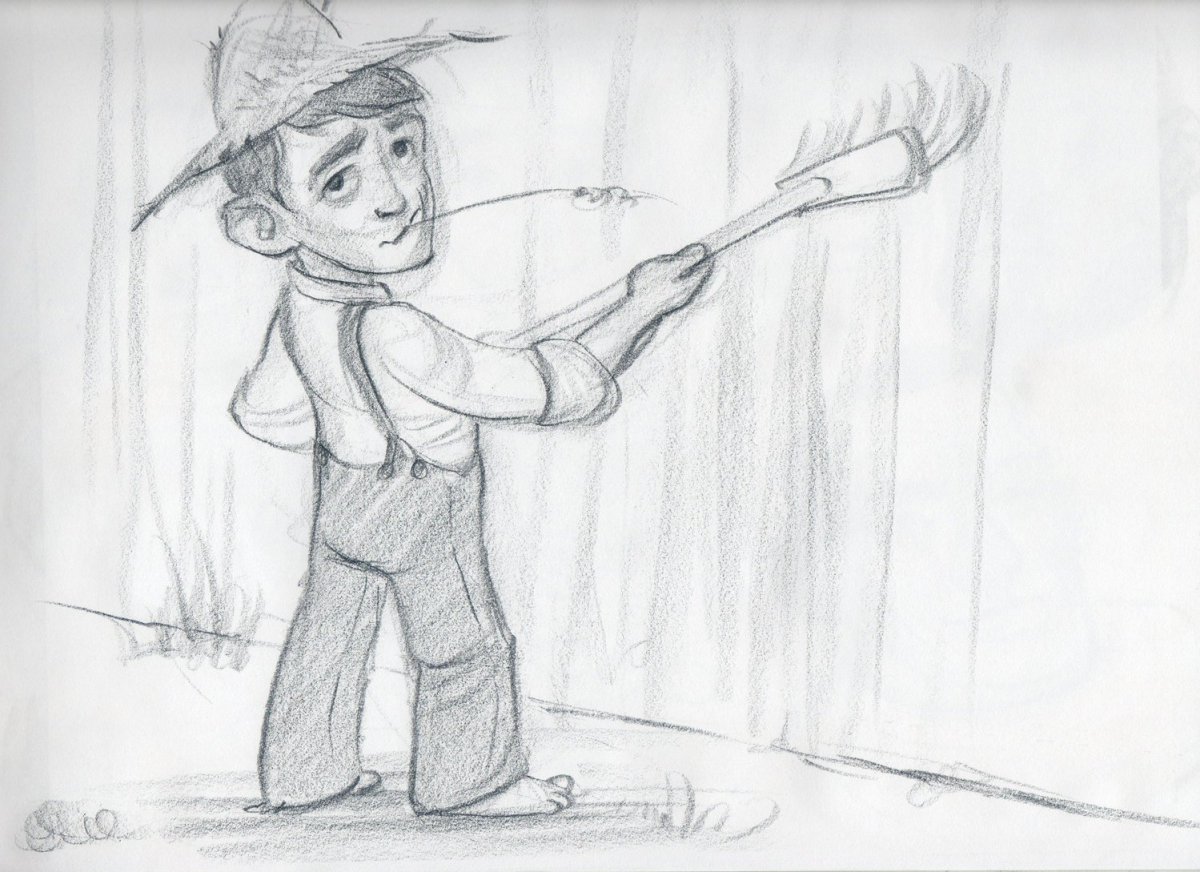 Рисунок Тома Сойера