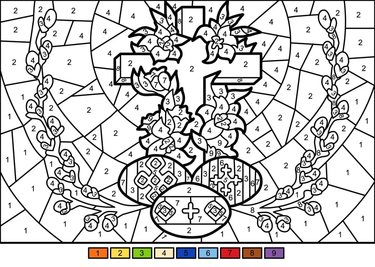 Рисование по точкам дерево