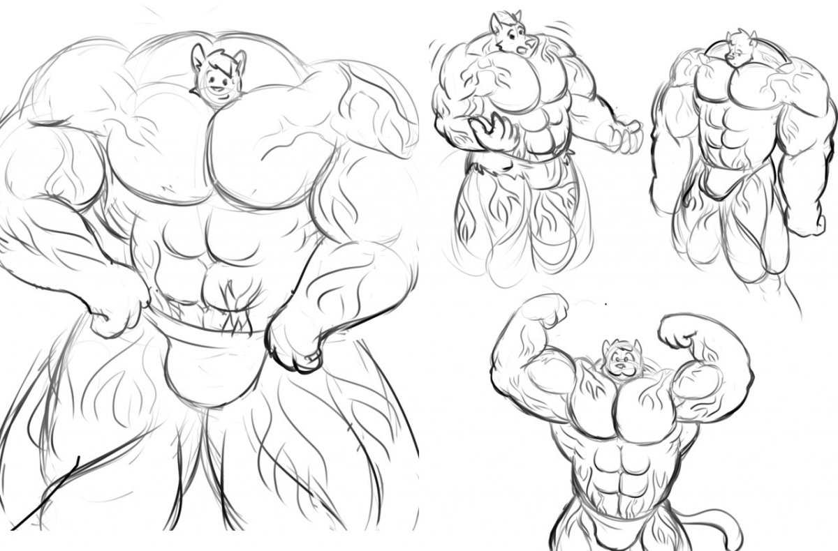 Качок скетч