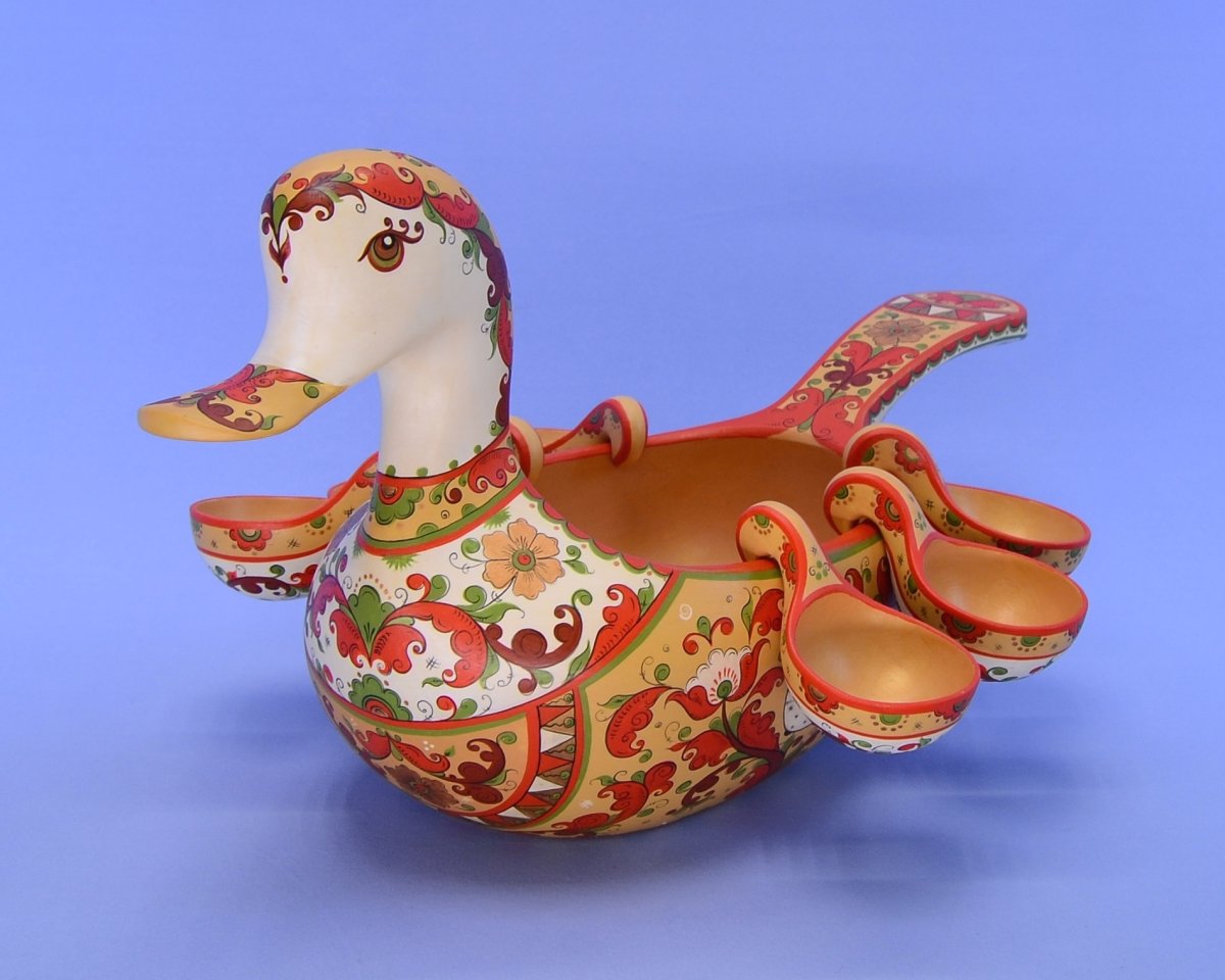 Ковш-скобкарь и ковшик-утица. Первая половина XIX В. Архангельская губ.