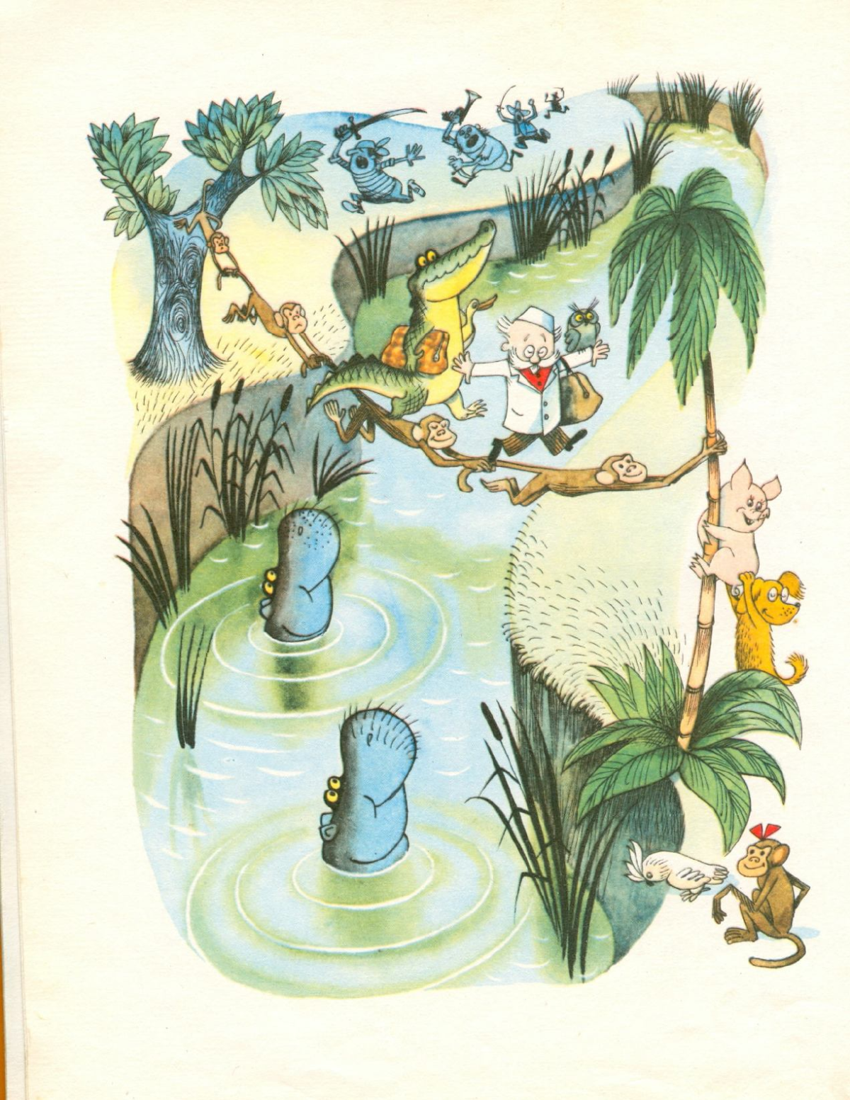 Айболит Чуковский крокодил