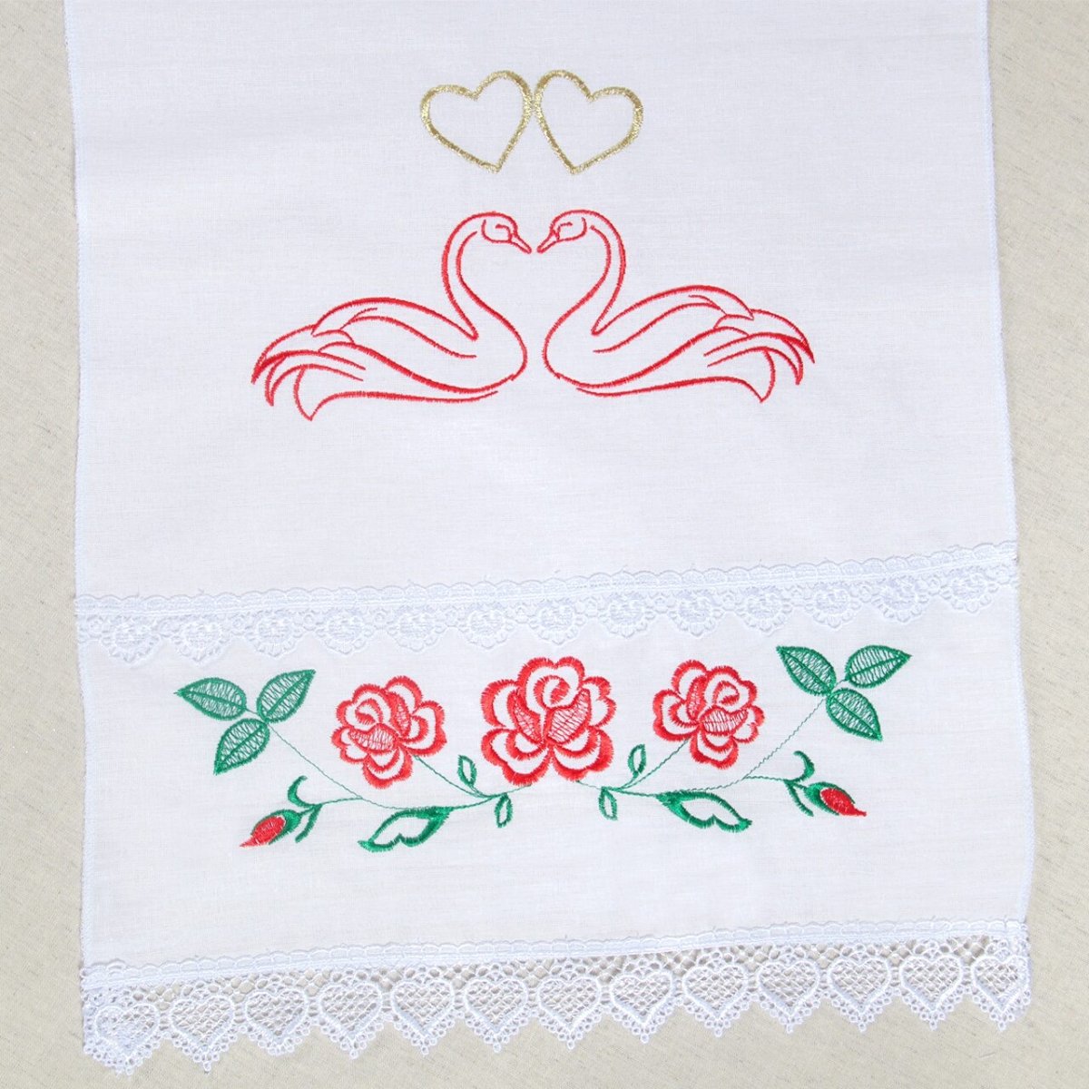 Свадебные рушники гладью