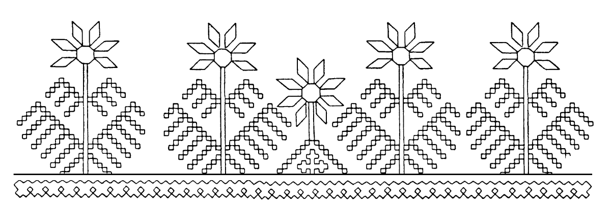 Белорусский орнамент раскраска