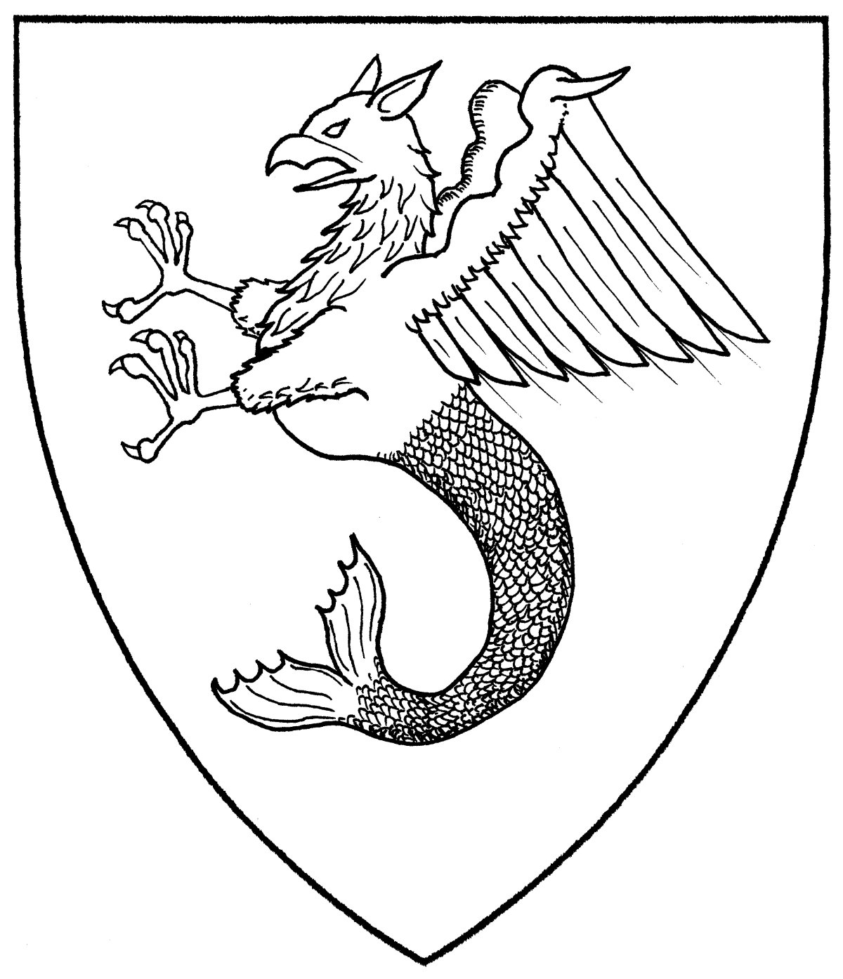 Орёл с расправленными крыльями символ