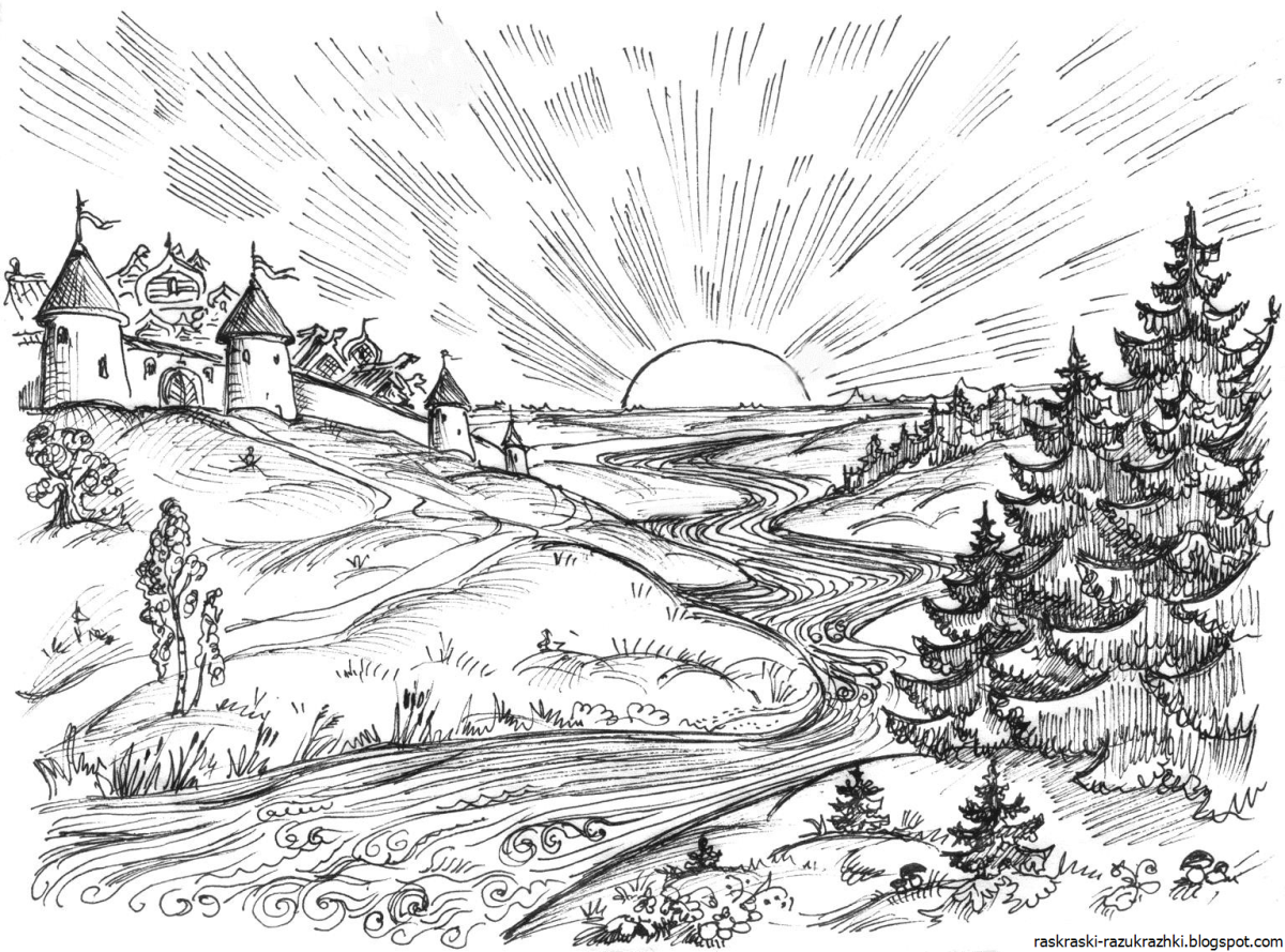 Храм карандашом