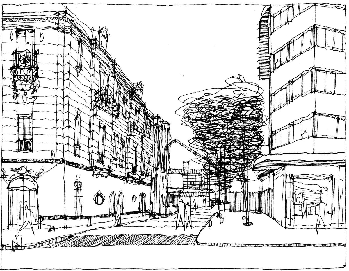 Раскраска кафе