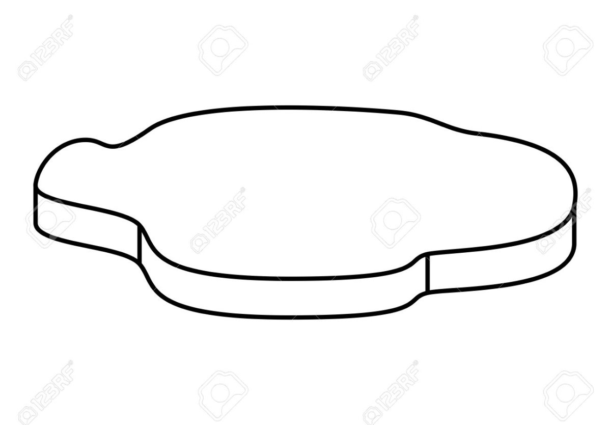 Раскраска Льдинка для детей