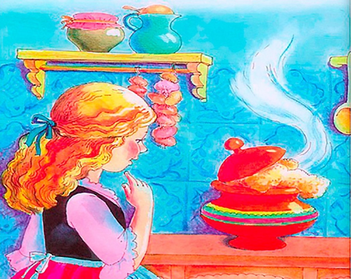 Братья Гримм "горшочек каши"