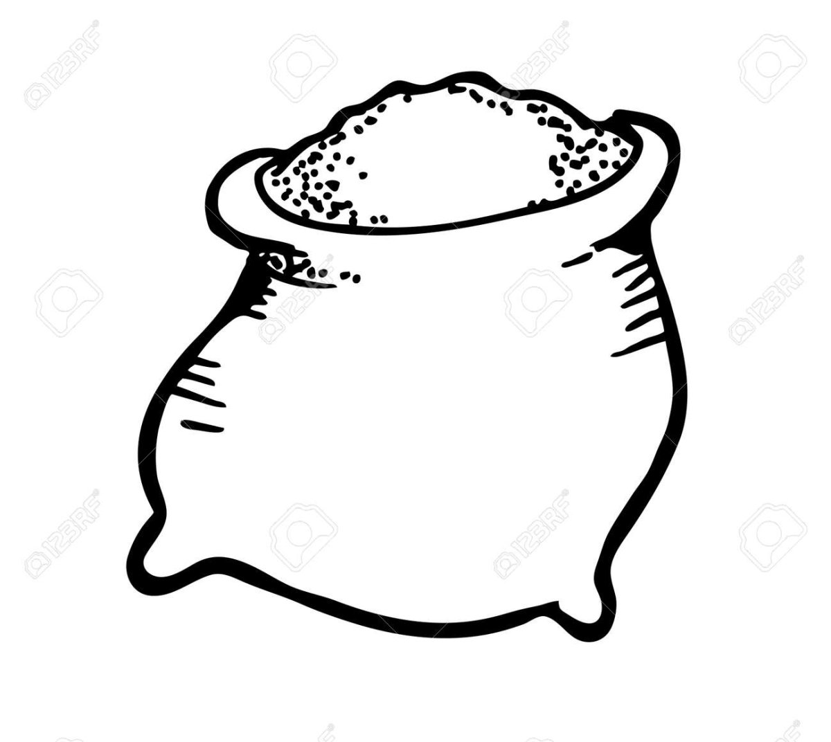 Мука раскраска