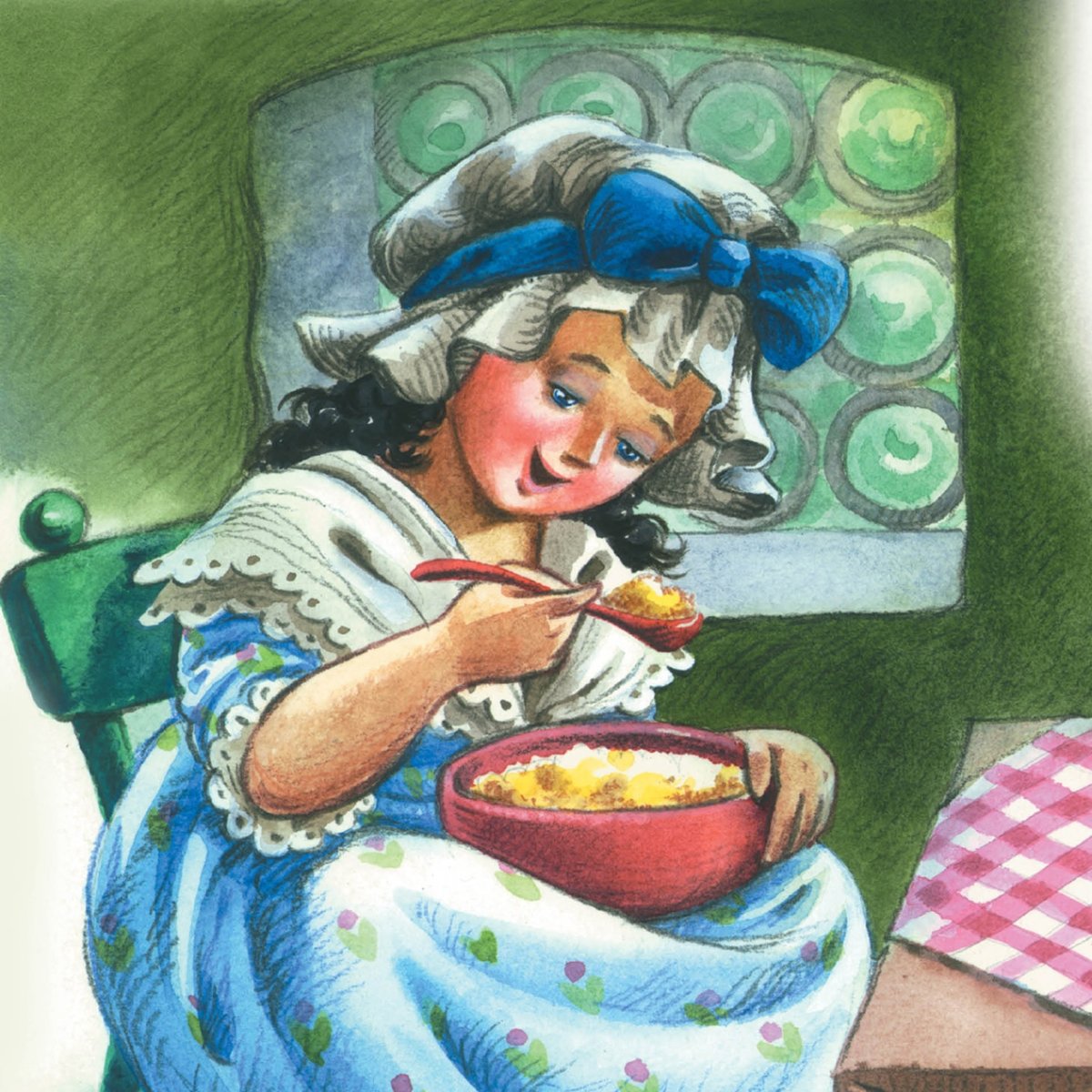 Сладкая каша братья Гримм иллюстрации