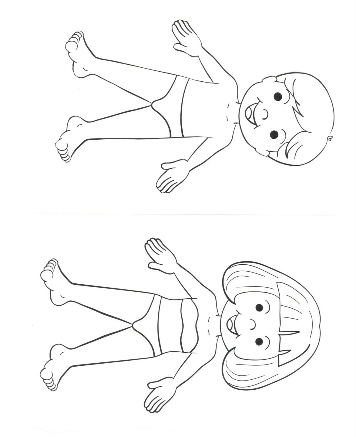 Части тела для малышей