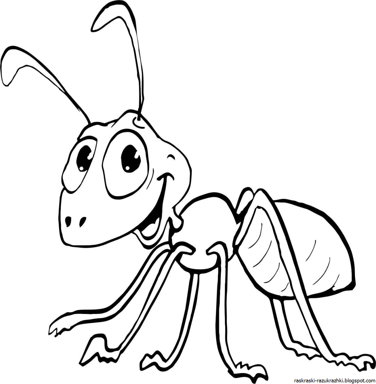 Муравейник раскраска