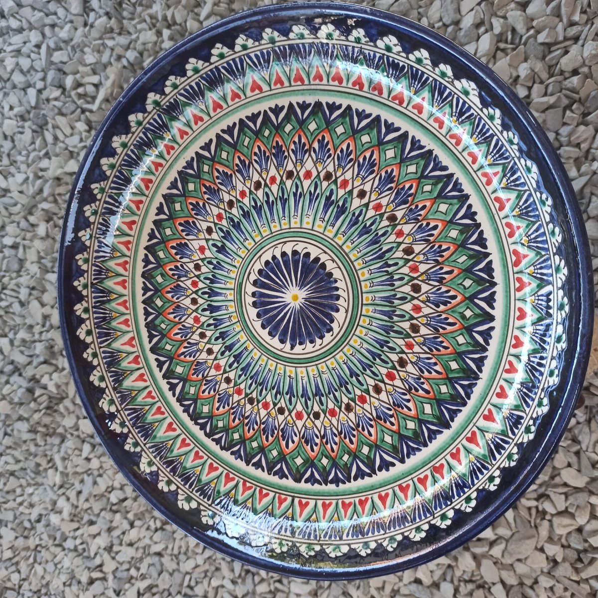 Узбекский большой тарелка