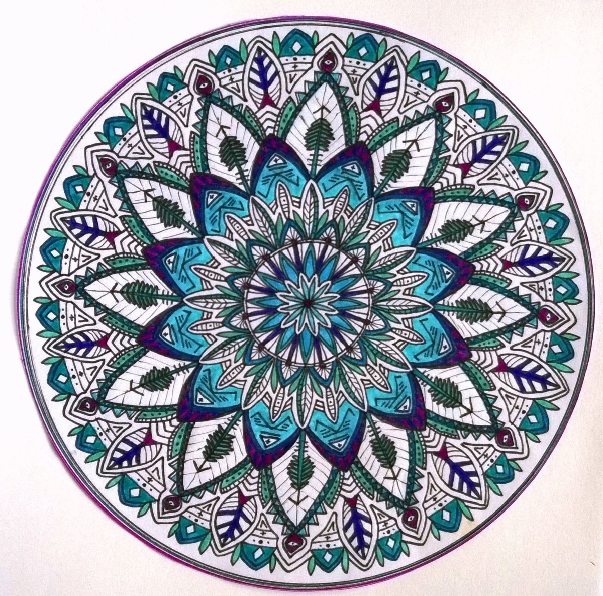 Точечная живопись Мандала